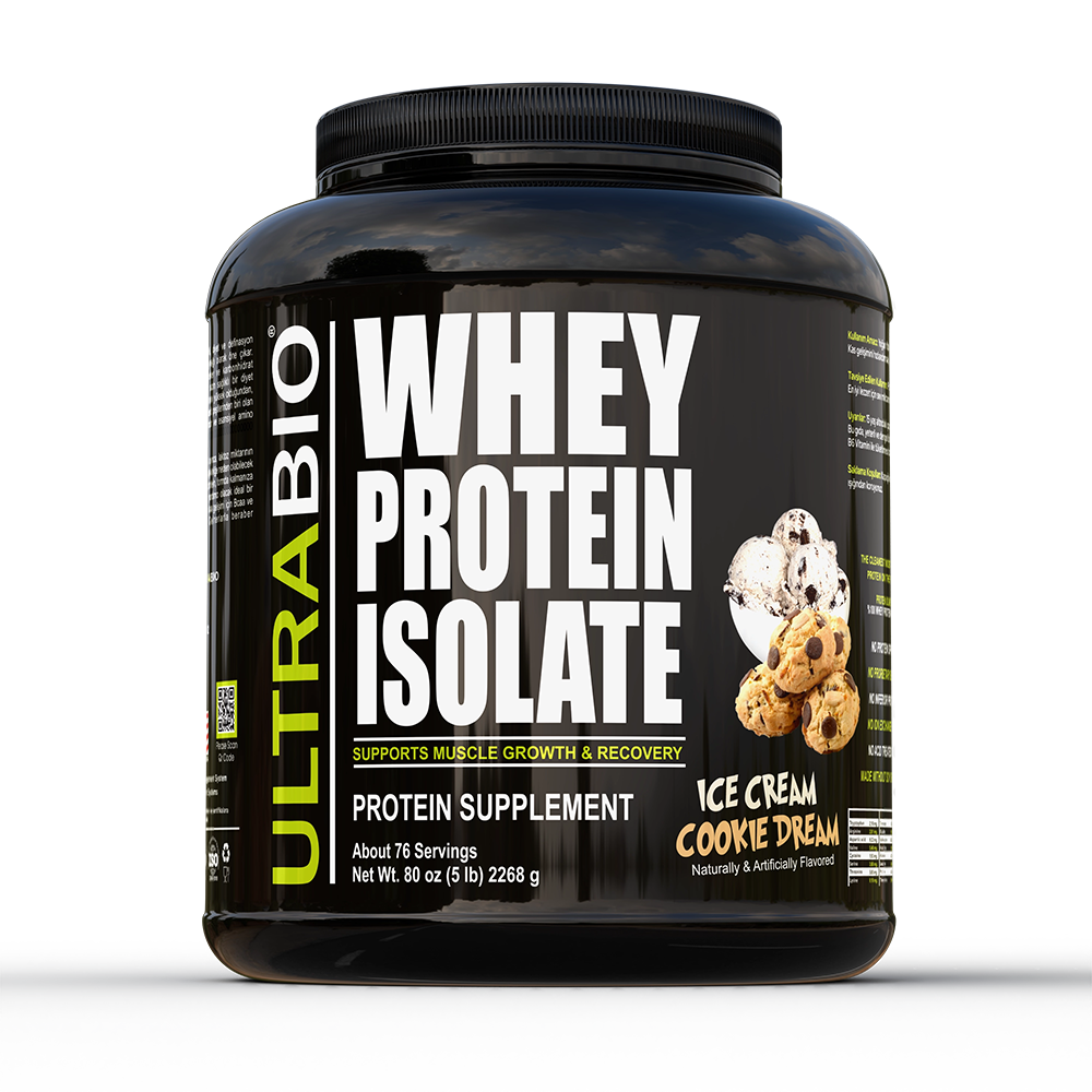 Ultrabio Whey Protein ISOLATE 2268g Dondurma-Kurabiye Aromalı