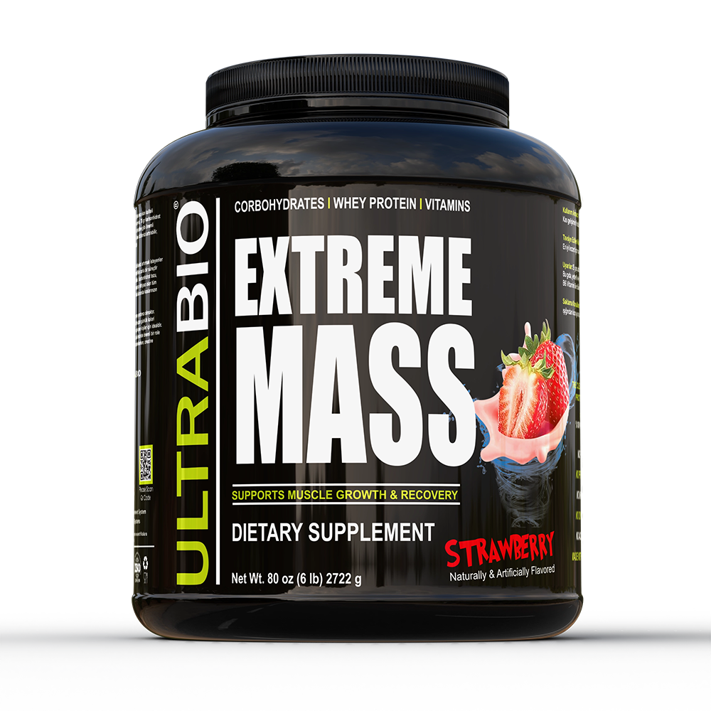 Ultrabio Extreme Mass Gainer 2722 g Çilek Aromalı 80 Porsiyon