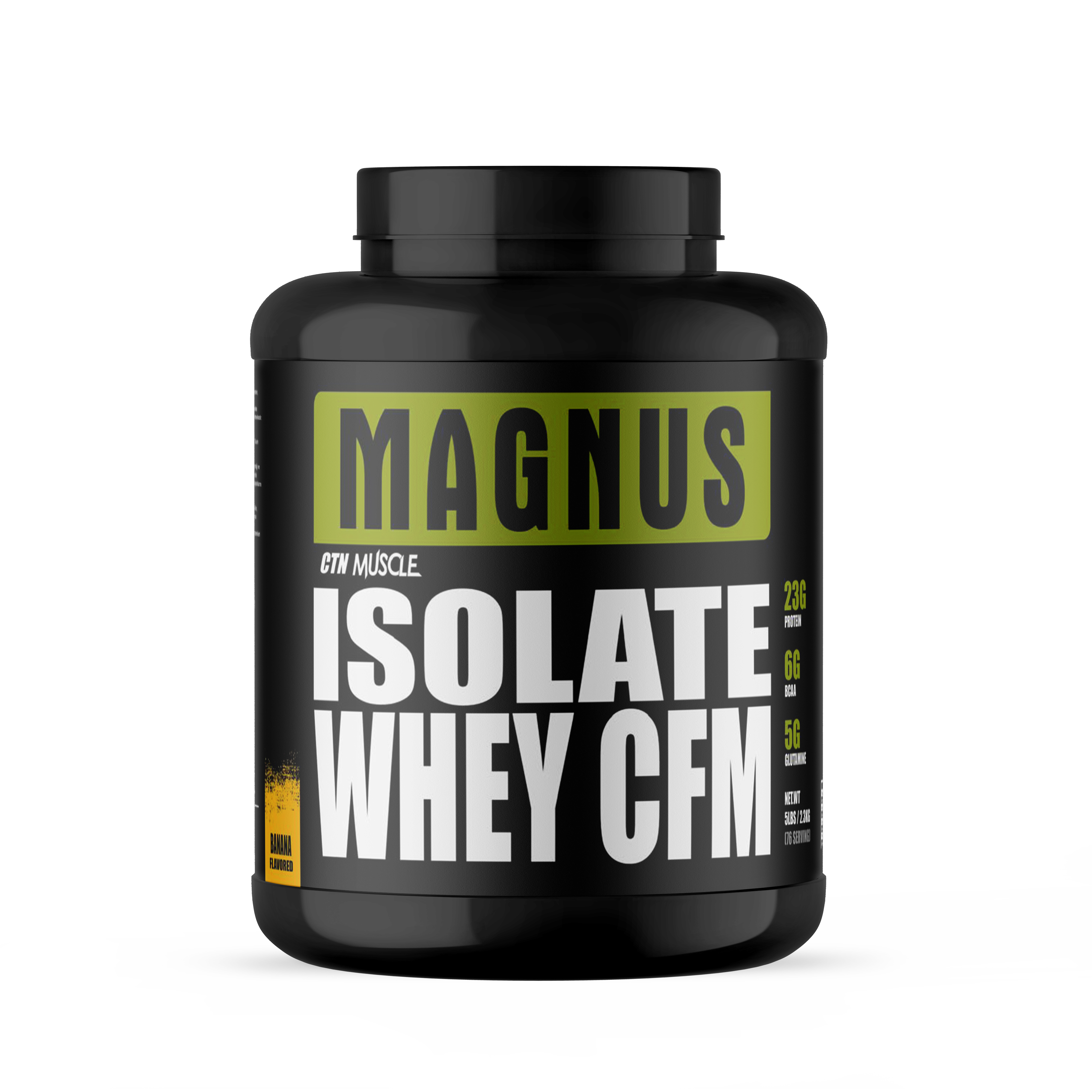 CTN MUSCLE Magnus Isolate Whey CFM - Muz Aromalı