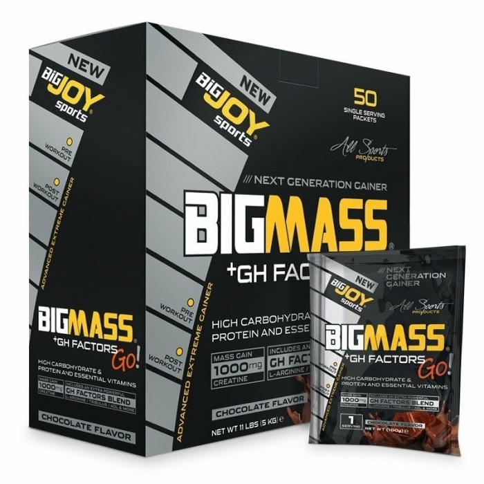 Big Joy Big Mass +GH Factors Go 5000 Gr 50 Saşe